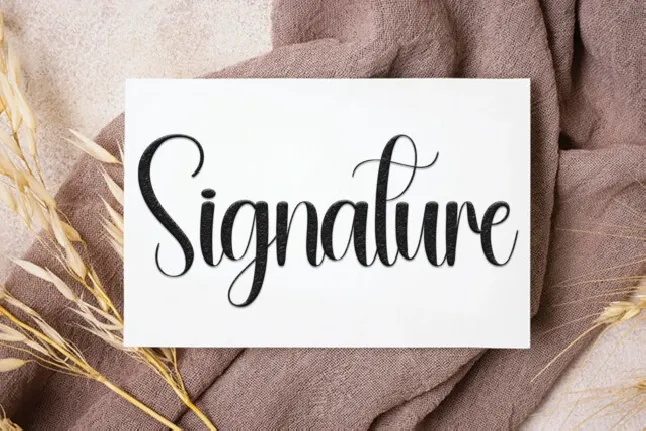 Amature Script font