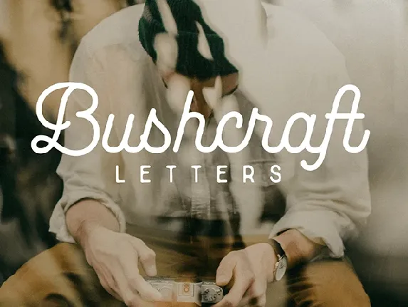 Bushcraft Script Free font