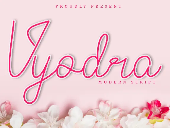 Vyodra font