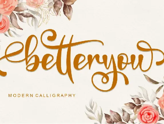 betteryou - Personal Use font