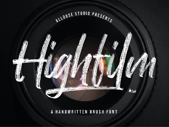 Highfilm font