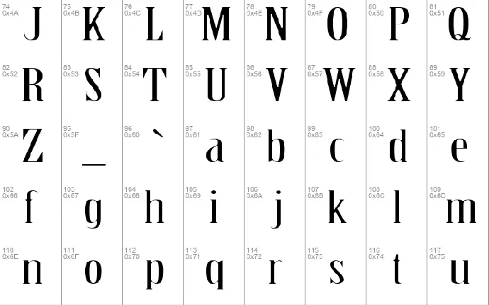 Thron font