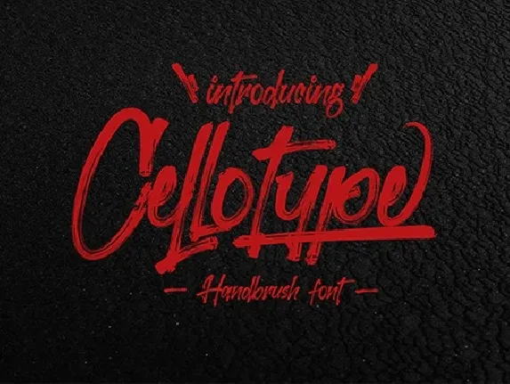 Cellotype font