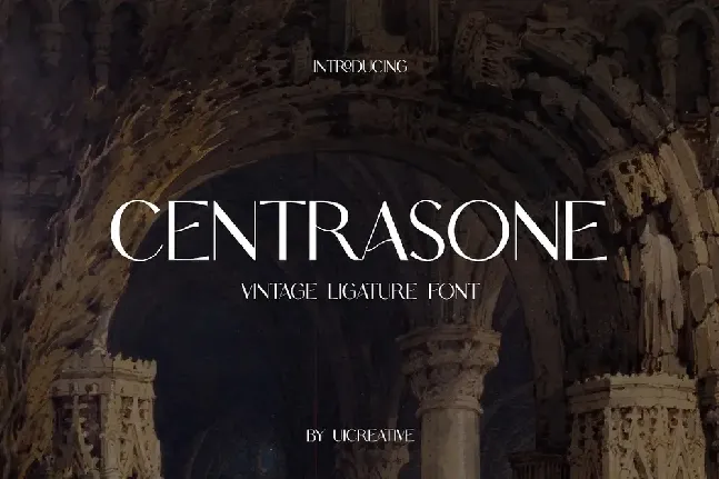 Centrasone font