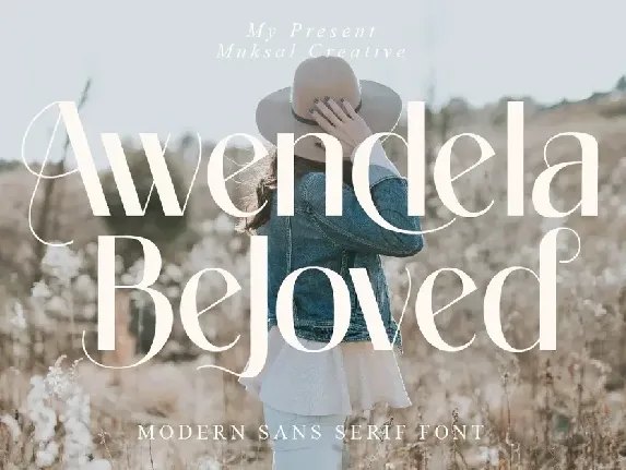 Awendela Beloved font