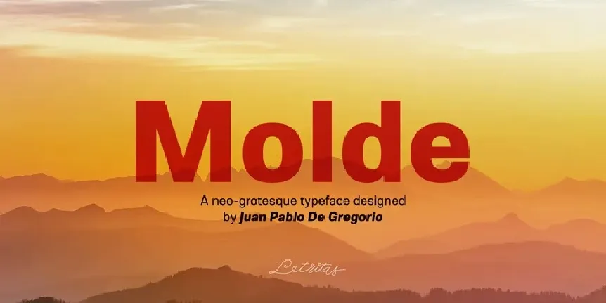 Molde Family font