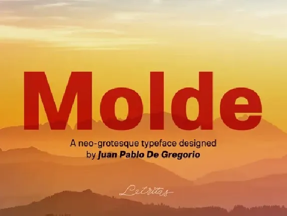 Molde Family font