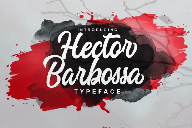 Hector Barbossa Script font