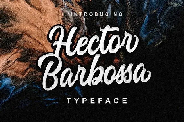 Hector Barbossa Script font