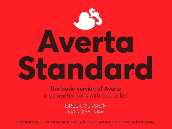 Averta Standard font