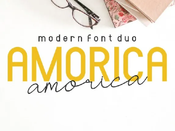 AMORICA Duo font