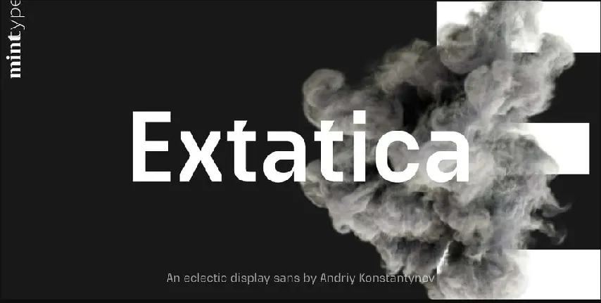 Extatica font