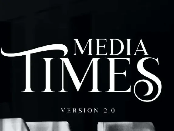 Media Times 2.0 font