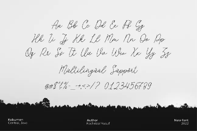 Placepage font