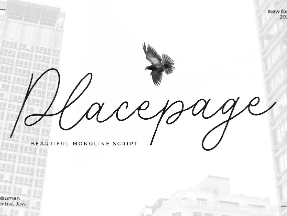 Placepage font