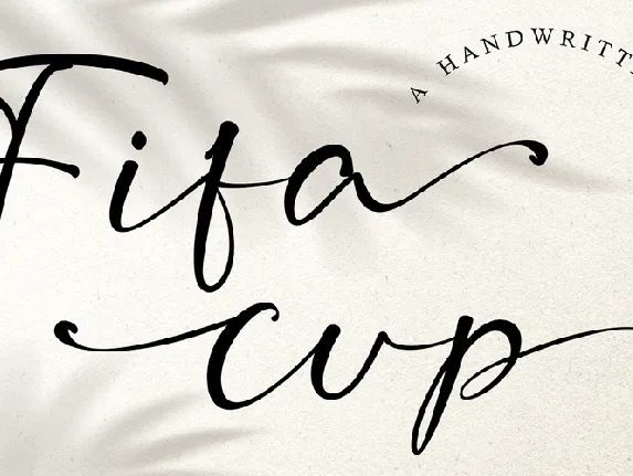 Fifa Cup font