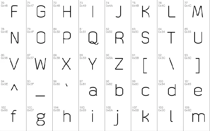 Quizma font