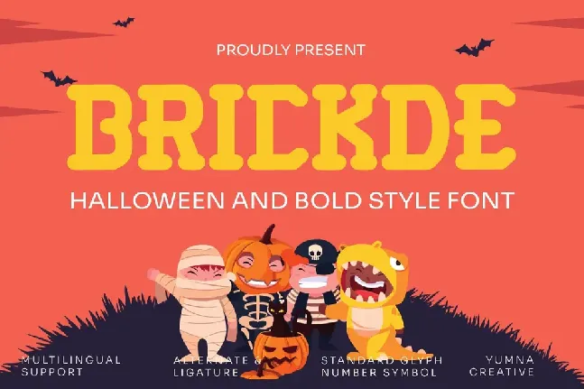 Brickde font