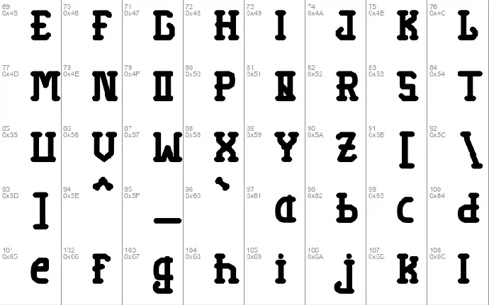 Brickde font