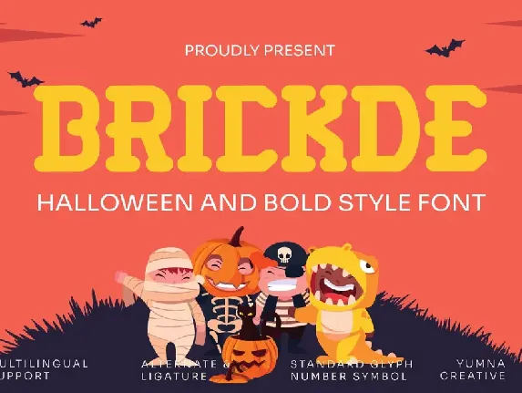 Brickde font