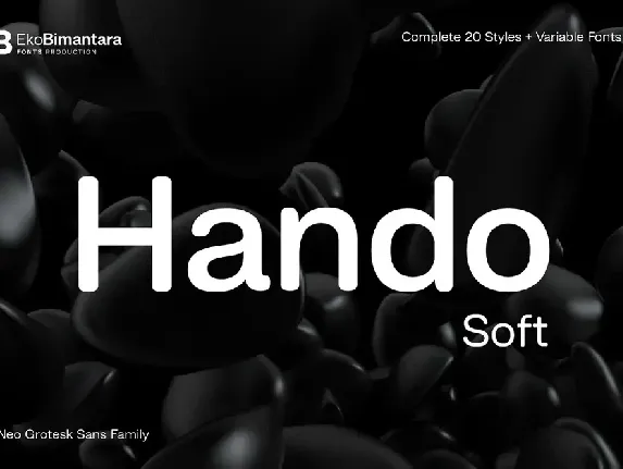 Hando Soft font