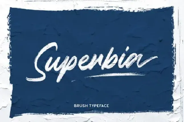 Superbia Brush font