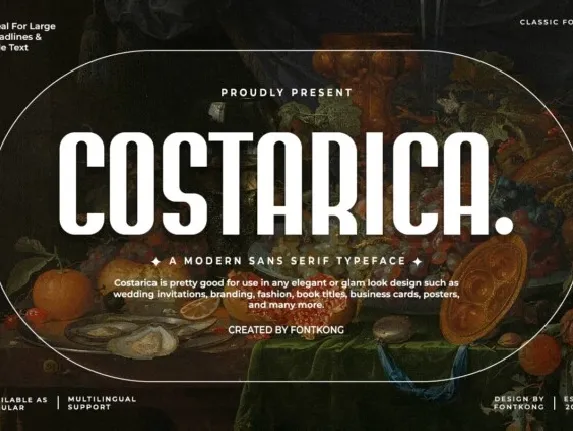 Costarica font