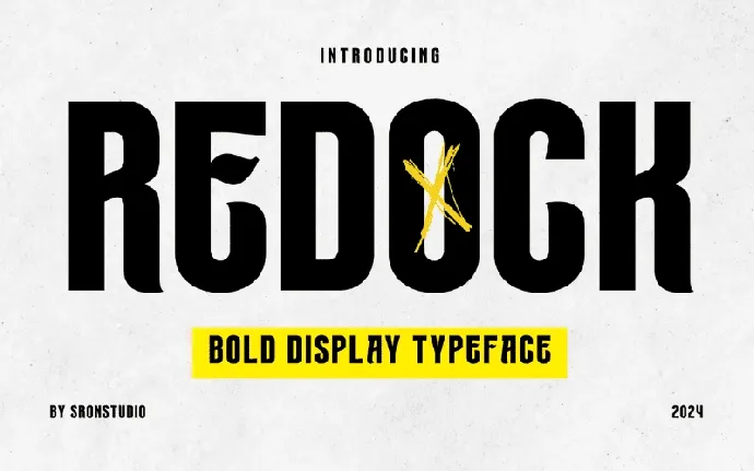 Redock font