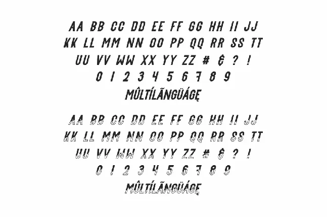 Buffalord Demo font