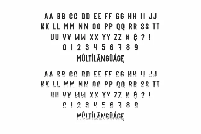 Buffalord Demo font