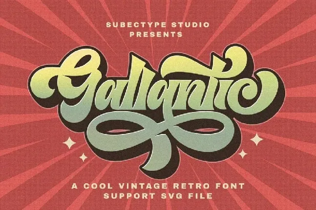 Gallantic font