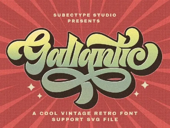 Gallantic font