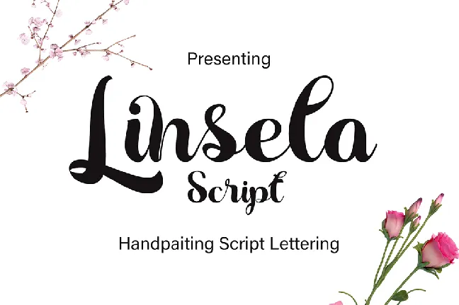 Linsela Script font