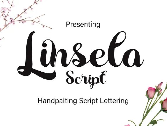 Linsela Script font