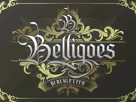 Belligoes font