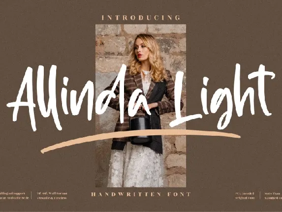 Allinda Light font