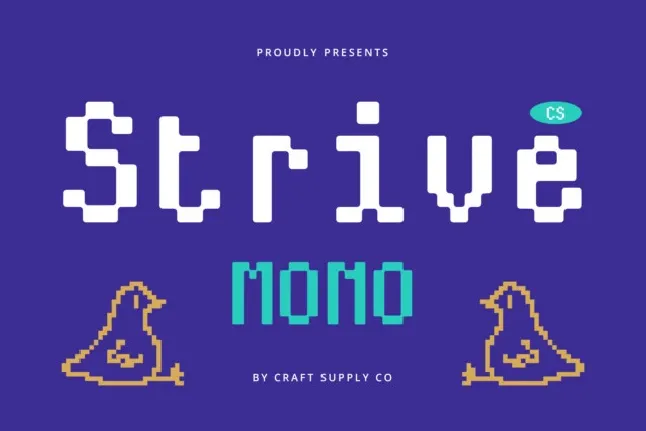 CS Strive Mono font