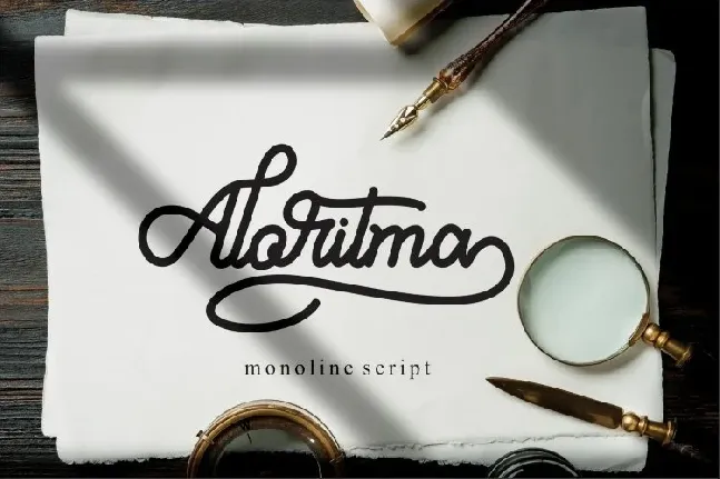 Aloritma font