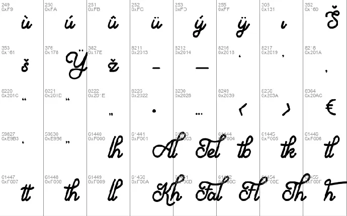 Aloritma font