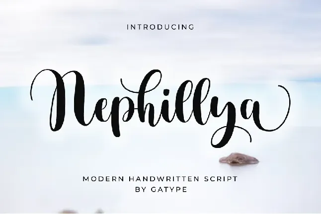 Nephillya font