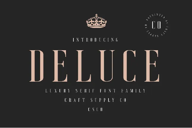 Deluce Demo font