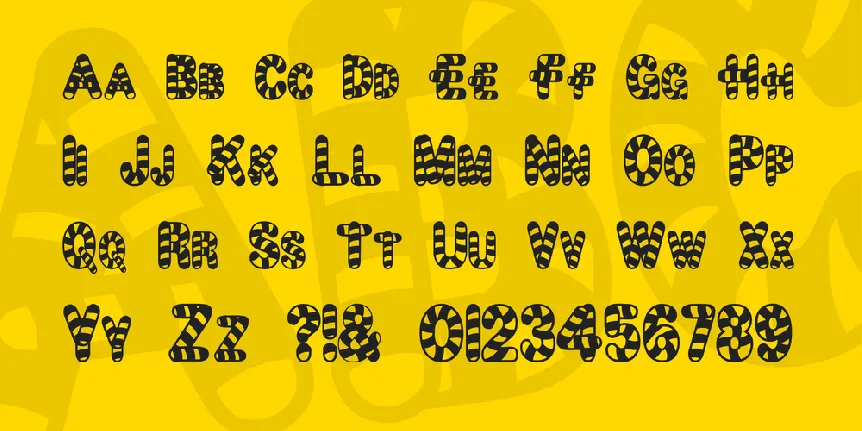 CandyTime font