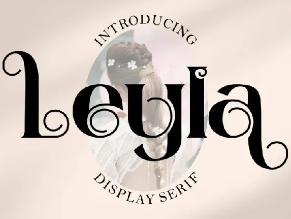 Layla font