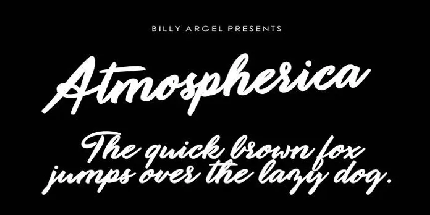 Atmospherica font