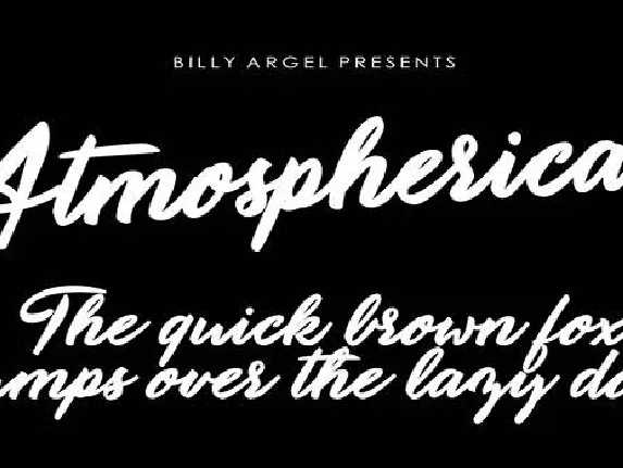 Atmospherica font