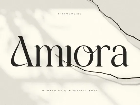 Amiora font