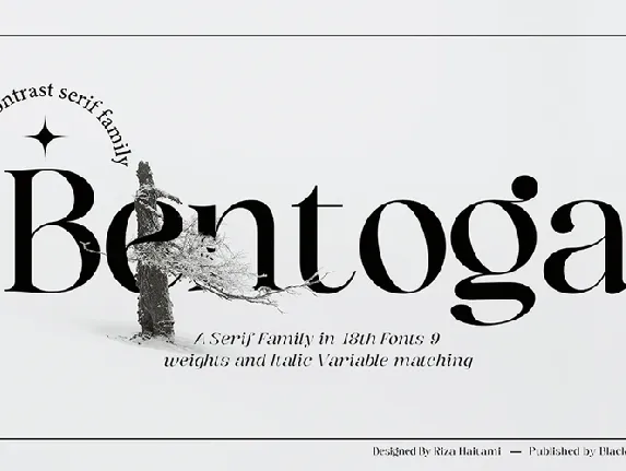 Bentoga font