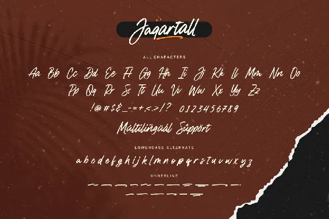 Jaqartall font