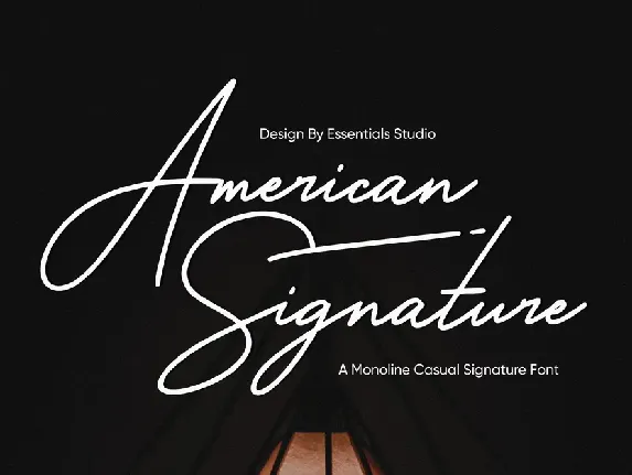 American Signature font