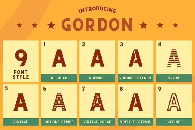 CS Gordon font